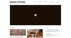 Desktop Screenshot of isholtsten.se
